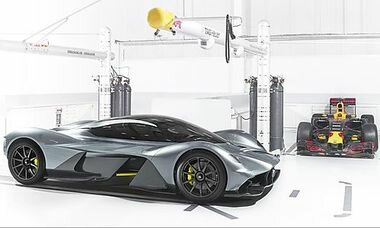 ASTON MARTIN Der Aston Martin soll ein Leistungsgewicht von einem Kilo pro PS haben